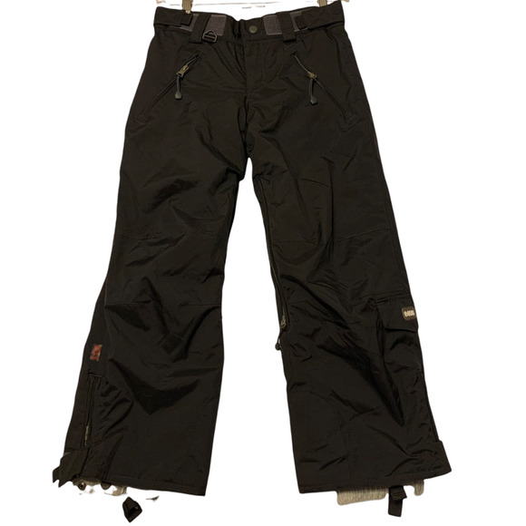 E 408 Girls S Turbine Boardwear From The Toxic State Ski Snowboard Pants Black - Picture 1 of 5